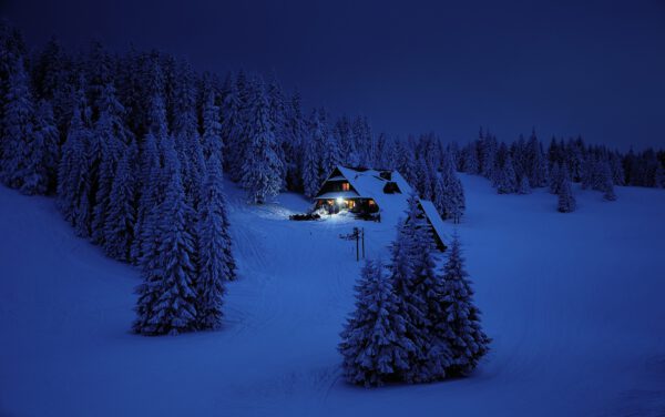 Rauhnacht auf dem einsamen Berghof