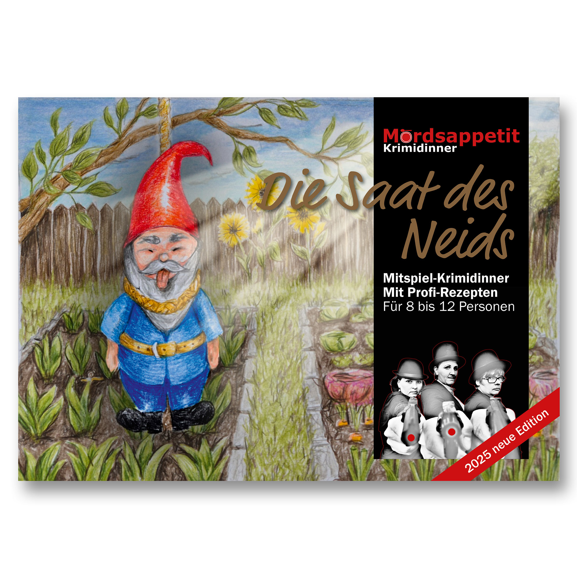 Die Saat des Neids Schrebergarten Krimidinner