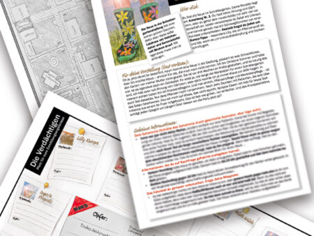 Rollenset Schrebergartenkrimi - Die Saat des Neids