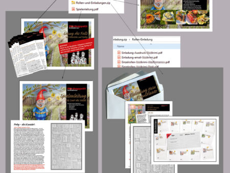 Gesamtset Schrebergartenkrimi - Die Saat des Neids